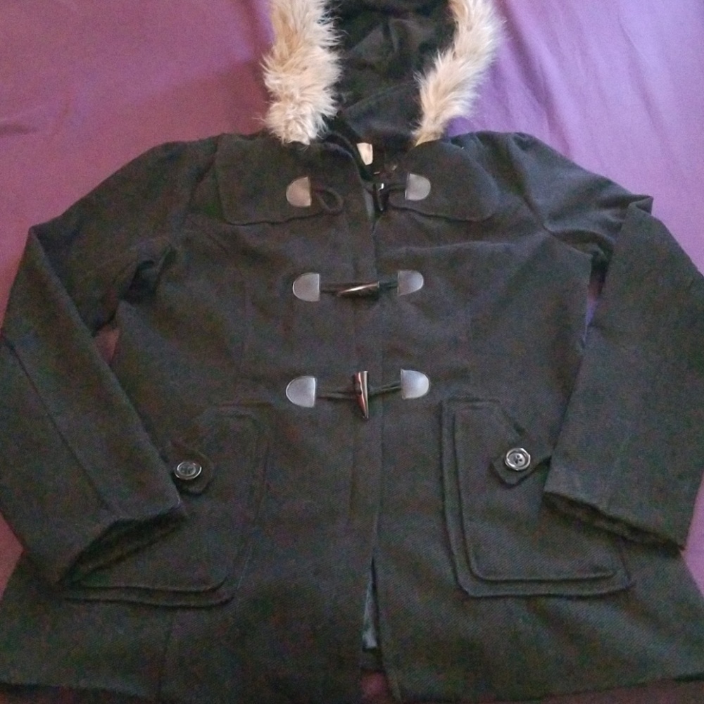 Black Pea Coat